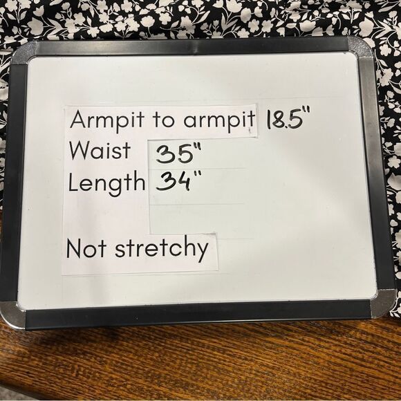 1. State Cotton Floral Puffed Sleeve Dress Black White Cottagecore Prairie - Picture 11 of 15